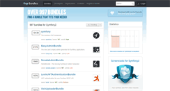 Desktop Screenshot of knpbundles.com